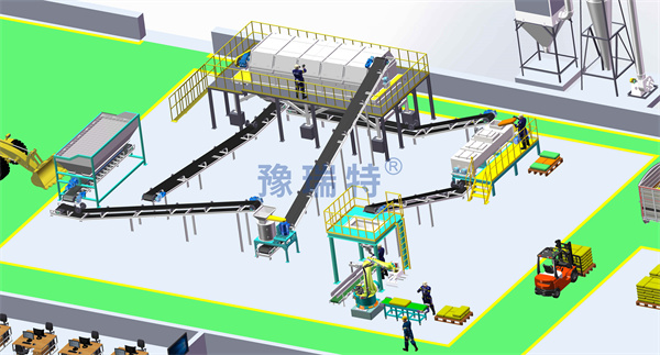 粉狀有機(jī)肥生產(chǎn)線